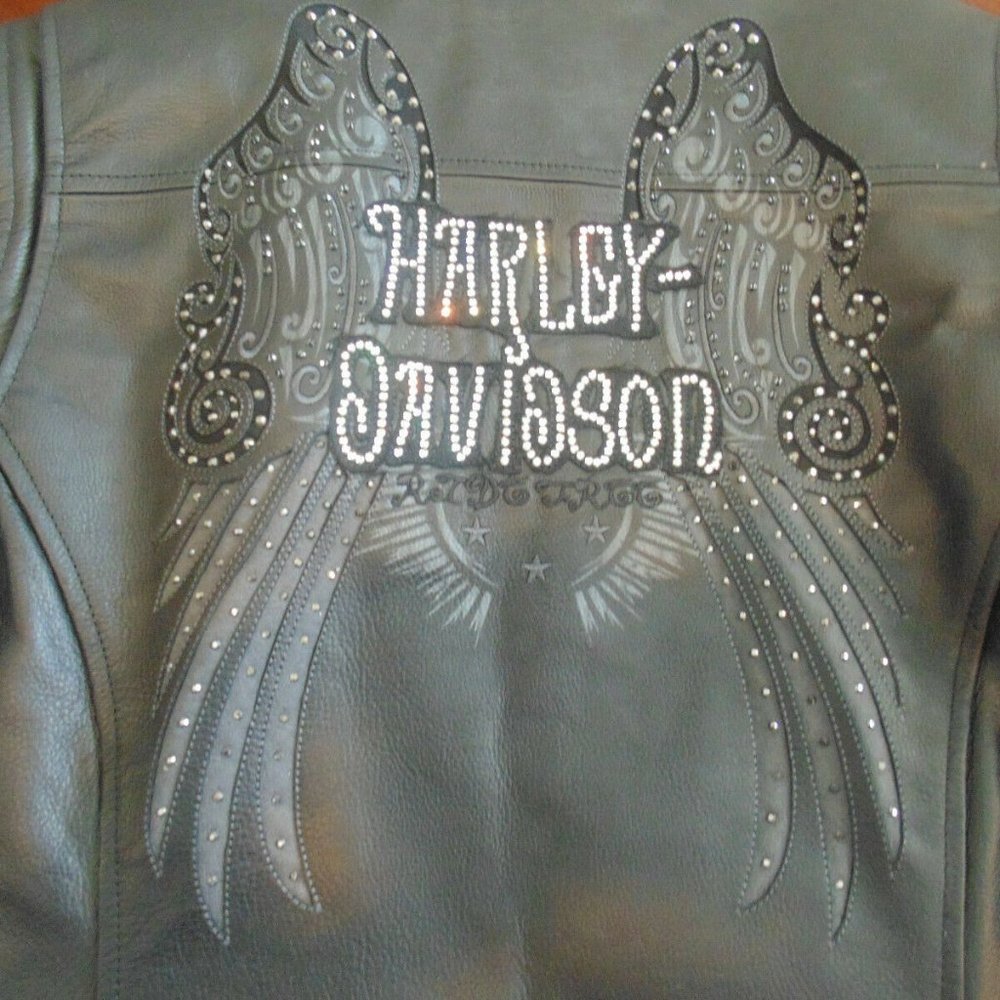 HARLEY DAVIDSON SHADOW VALLEY Leather BLING